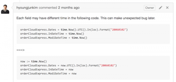 code_review_use_same_time