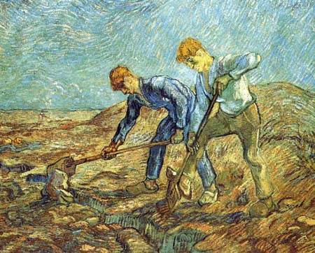 shoveling